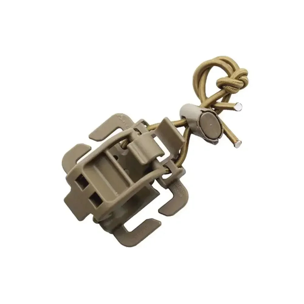 Molle Clip Flashlight Holder For Backpack Outdoor Tactical Gear