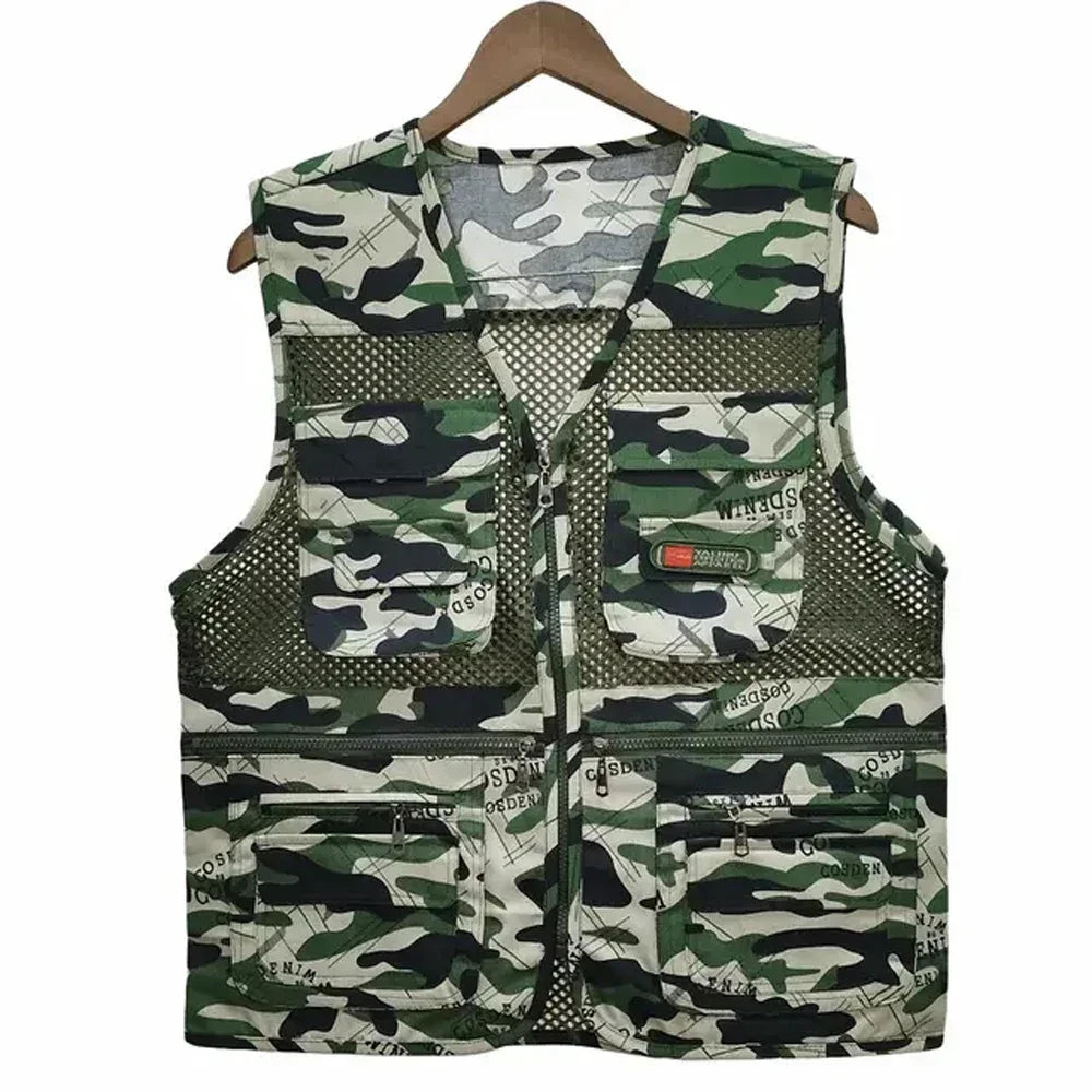 Breathable Summer Mesh Vest For Photography Fishing And Outdoor Activities
