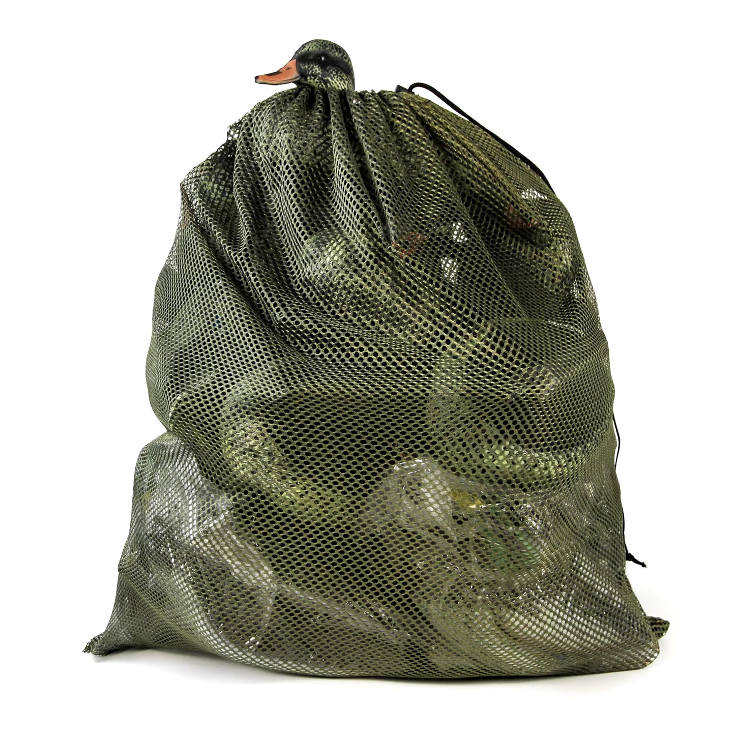 Professional Hunting Decoy Bag Anti-Resistant Nylon Mesh Decoy Backpack Lightweight Drawstring Hunting Decoy Duck Storage Bag