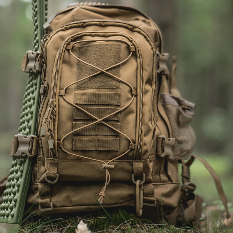 LQARMY Outdoor Tactical Backpack Military Rucksack for Hiking Camping