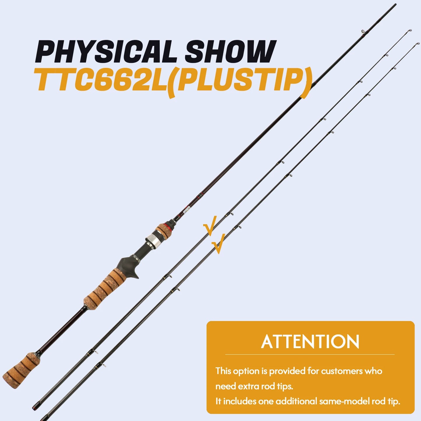 Kuying Lure Rod Casting Spinning Carbon Fishing Rod