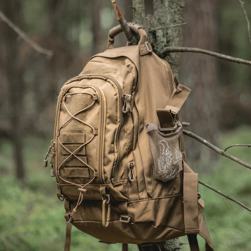 LQARMY Outdoor Tactical Backpack Military Rucksack for Hiking Camping