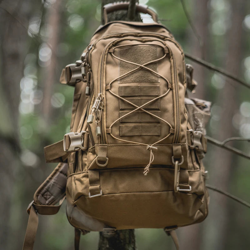 LQARMY Outdoor Tactical Backpack Military Rucksack for Hiking Camping