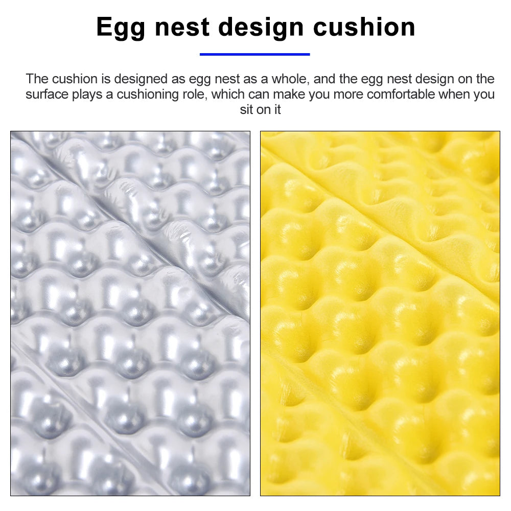 Widesea Outdoor Foldable Camping Mat Ultralight Cushion Seat