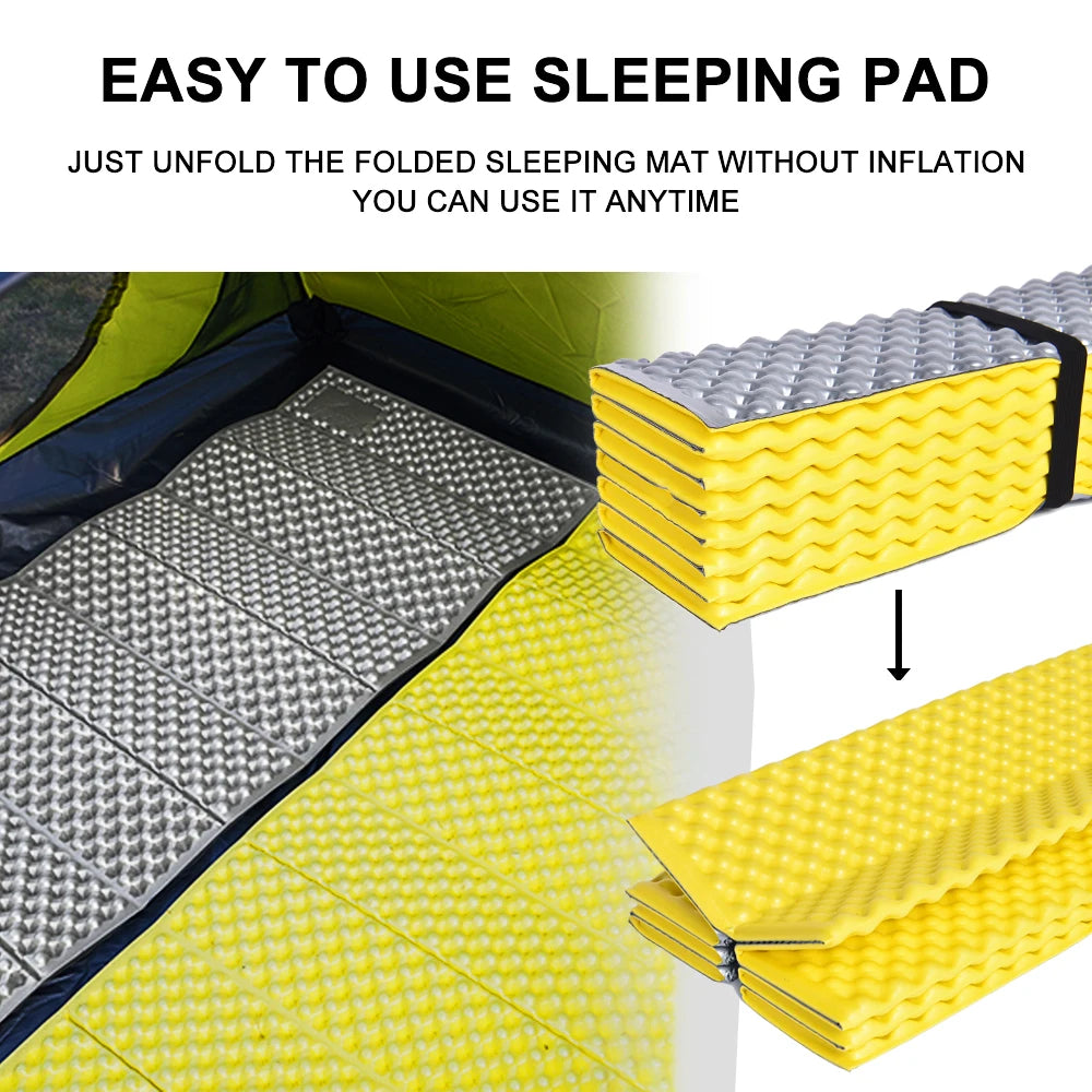 Widesea Camping Mat Portable Sleeping Pad Waterproof Trekking Pad