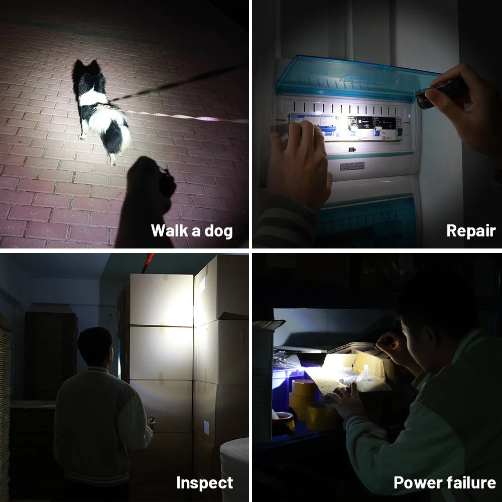 Sofirn Mini SC13 SST40 LED 1300lm Tactical Flashlight