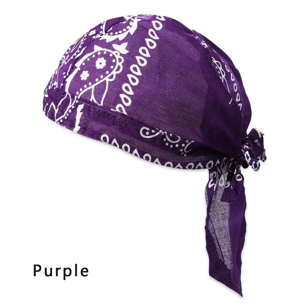 Unisex Quick Dry Cycling Cap Headscarf Hat For Outdoor Sports