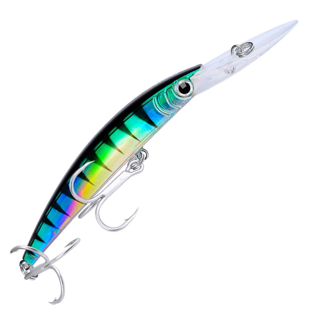 Minnow Plastic Hard Baits With Hooks For Saltwater Fishing