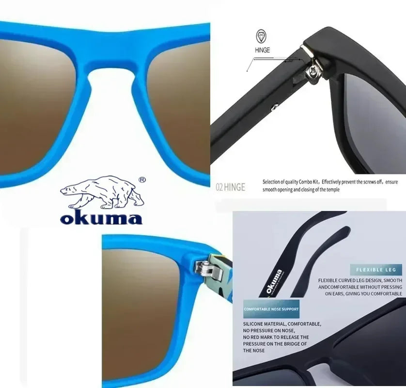 Polarized UV400 Sunglasses Unisex Outdoor Hiking Fishing