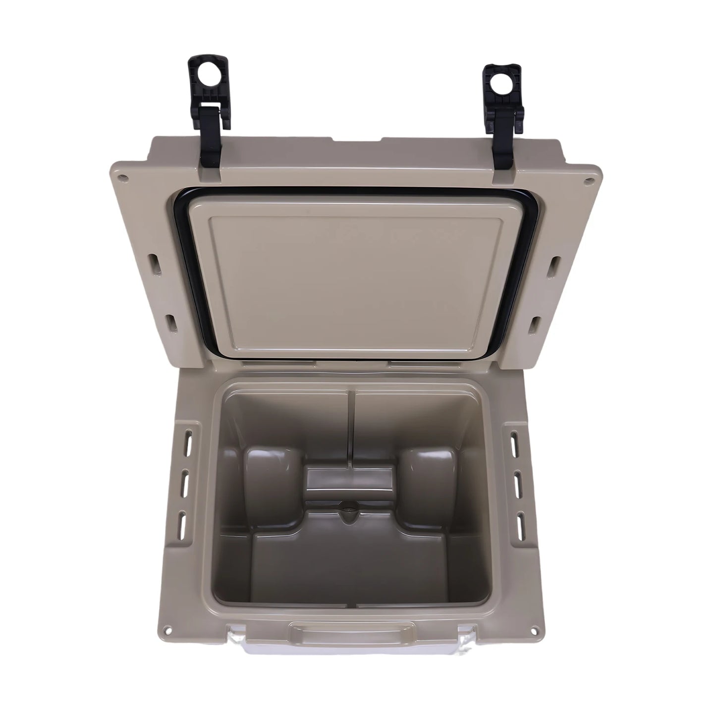 Insulated Wheeled Cooler With Leak-Proof Latches For Outdoor Use