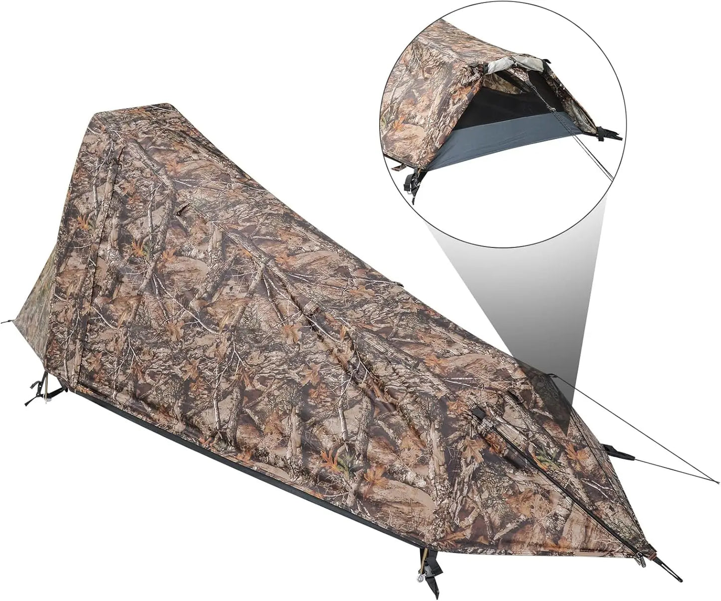 Ultralight Waterproof Bivy Tent for Camping and Hiking