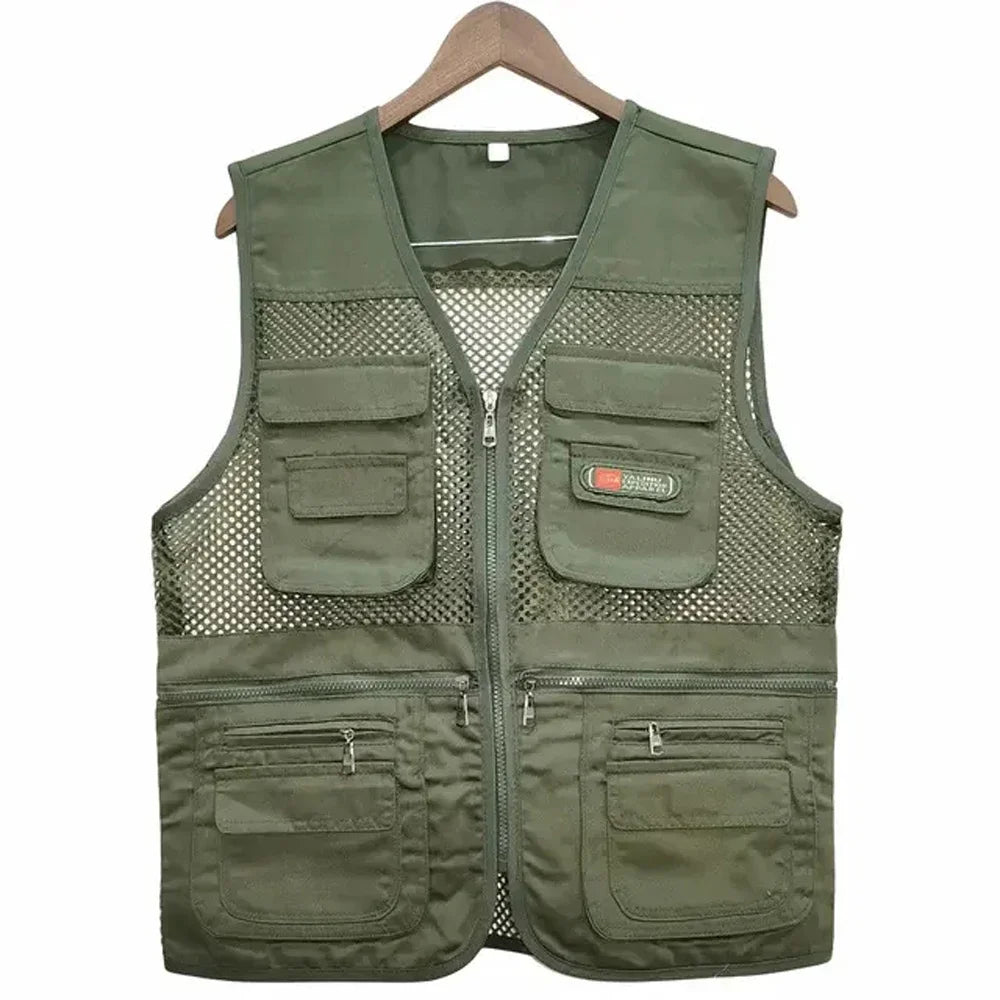 Breathable Summer Mesh Vest For Photography Fishing And Outdoor Activities