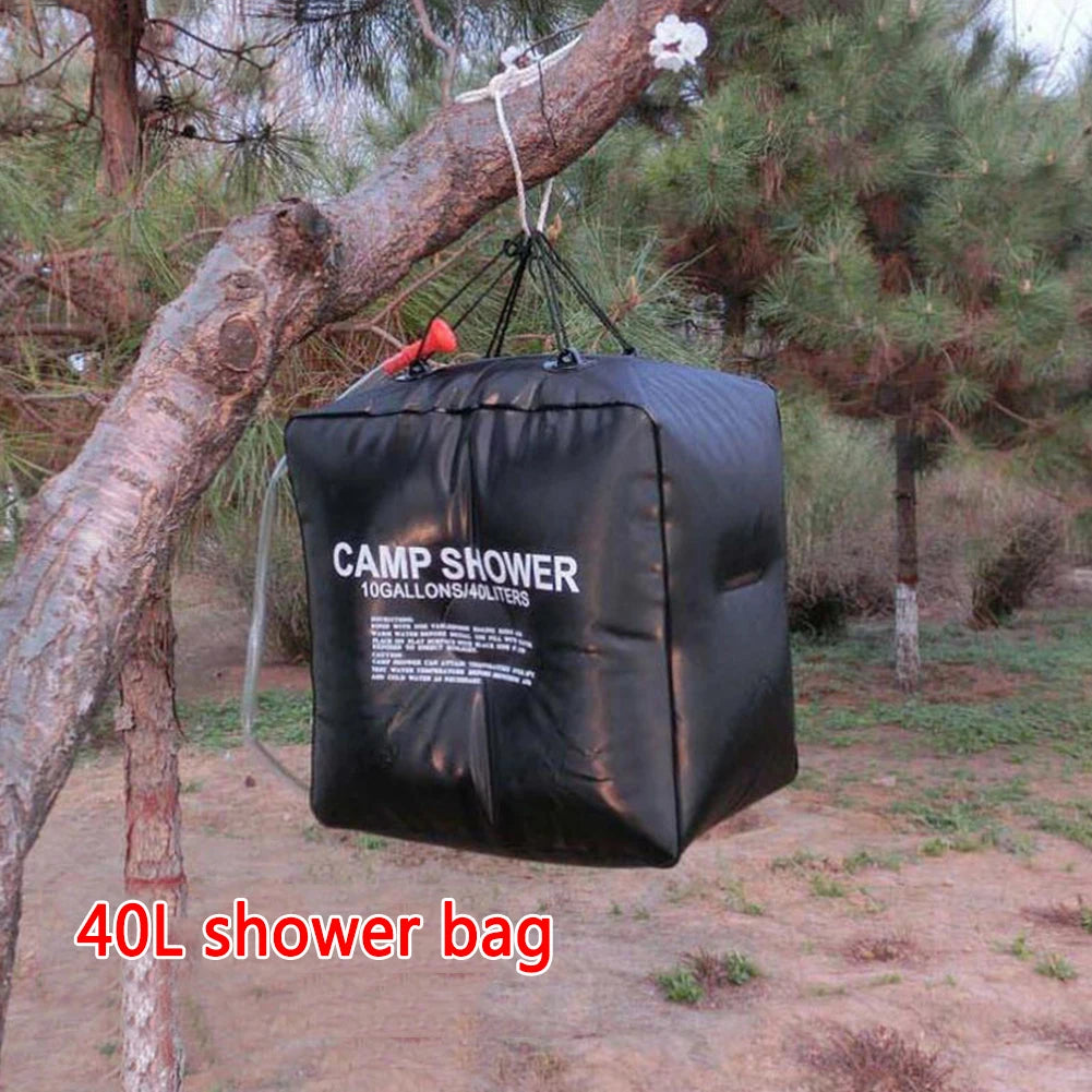 Shunmaii Solar Shower Bag Foldable PVC UV Protection Outdoor Water