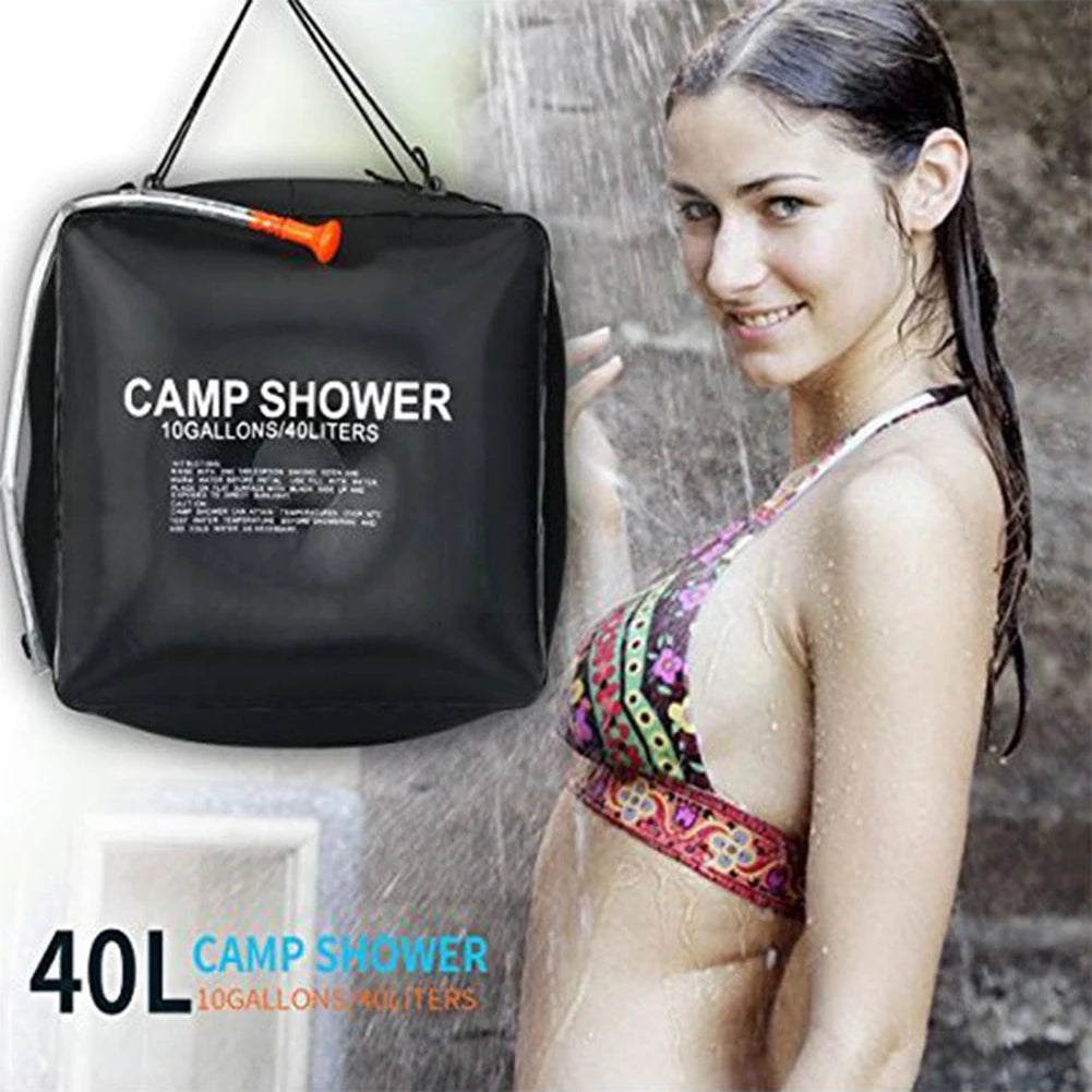 Shunmaii Solar Shower Bag Foldable PVC UV Protection Outdoor Water