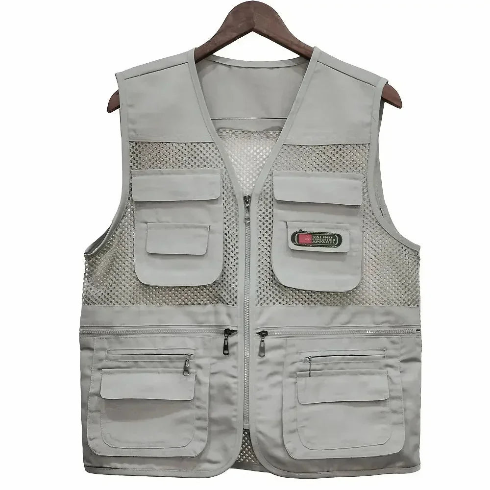 Breathable Summer Mesh Vest For Photography Fishing And Outdoor Activities