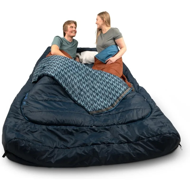Kelty Tru.Comfort Doublewide 20 Degree Sleeping Bag for Couples