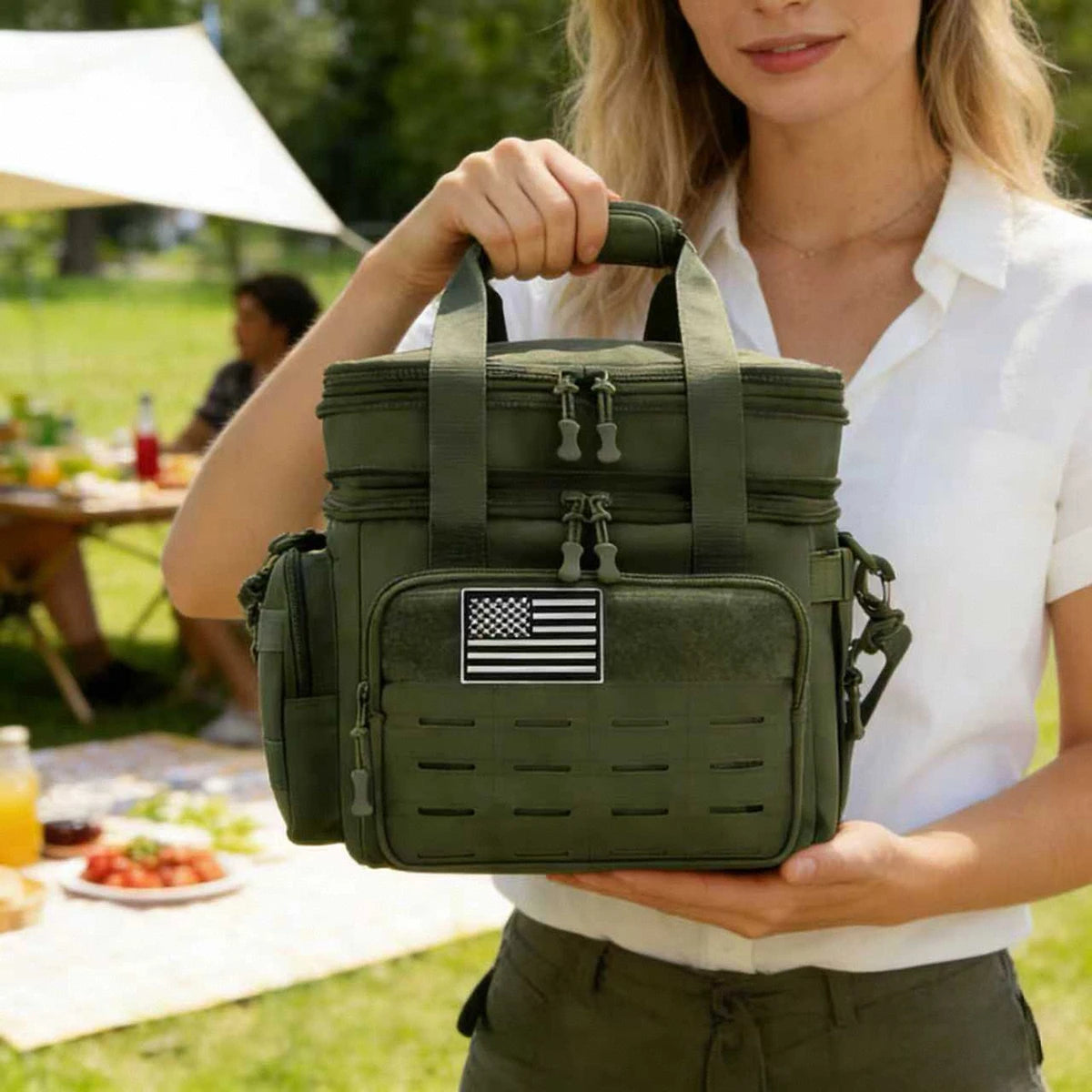 ReFire Gear Tactical Lunch Box Expandable Insulated Cooler Bag