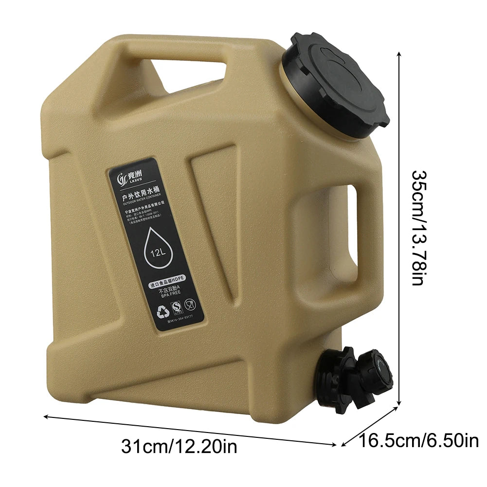 APWIKOGER Camping Water Container for Outdoor Hiking and Storage