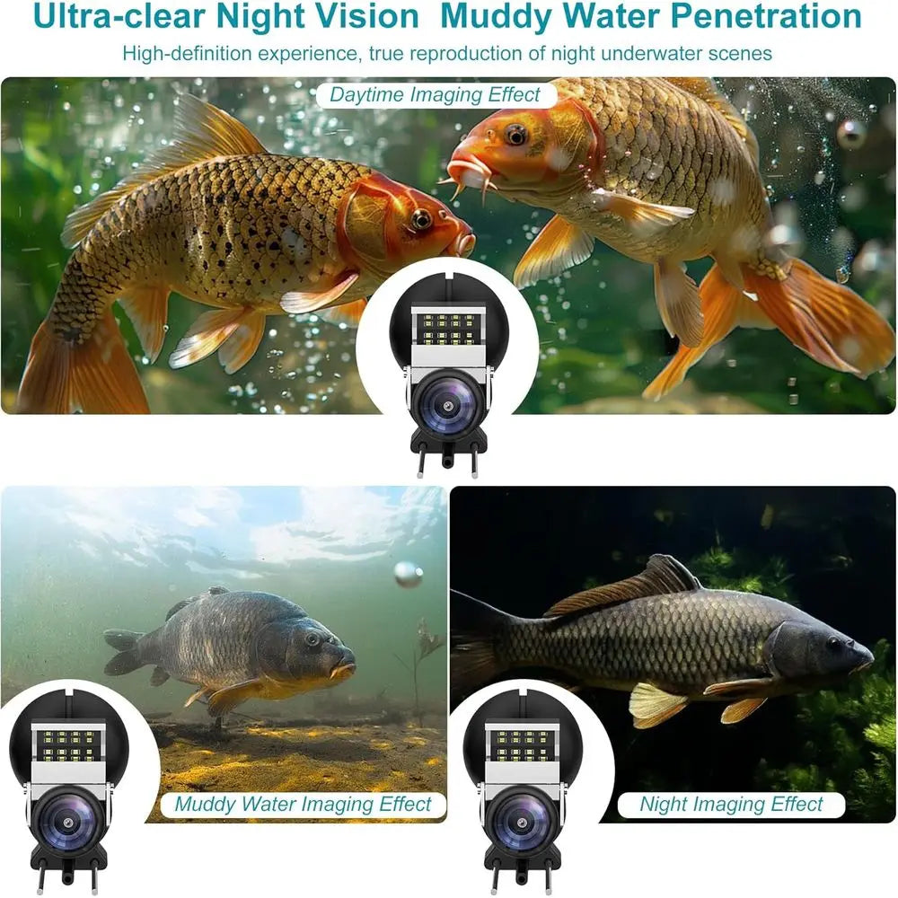 HD LCD Portable Fish Finder With Infrared Night Vision