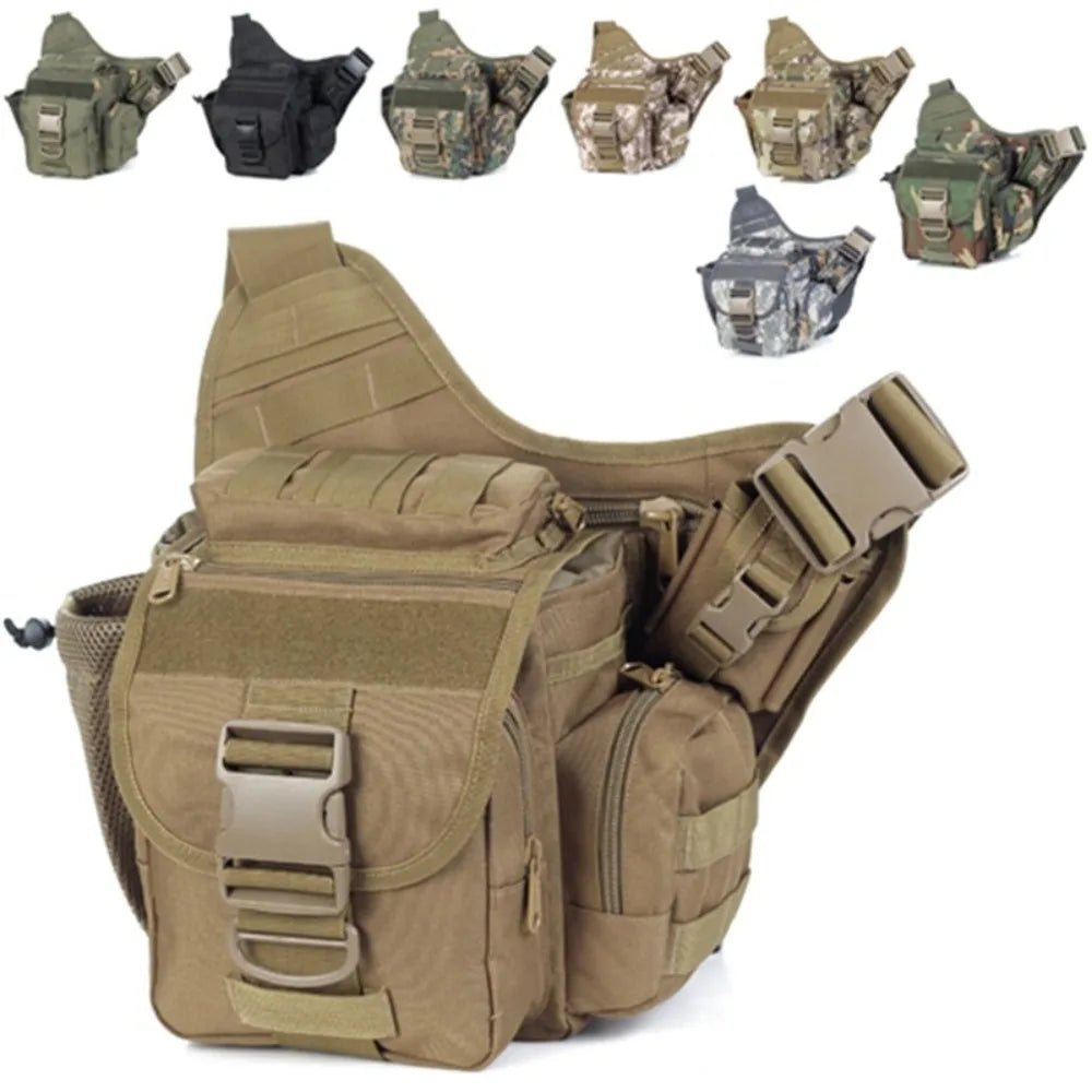Tactical Messenger Shoulder Bag Nylon Outdoor EDC Sling Bag