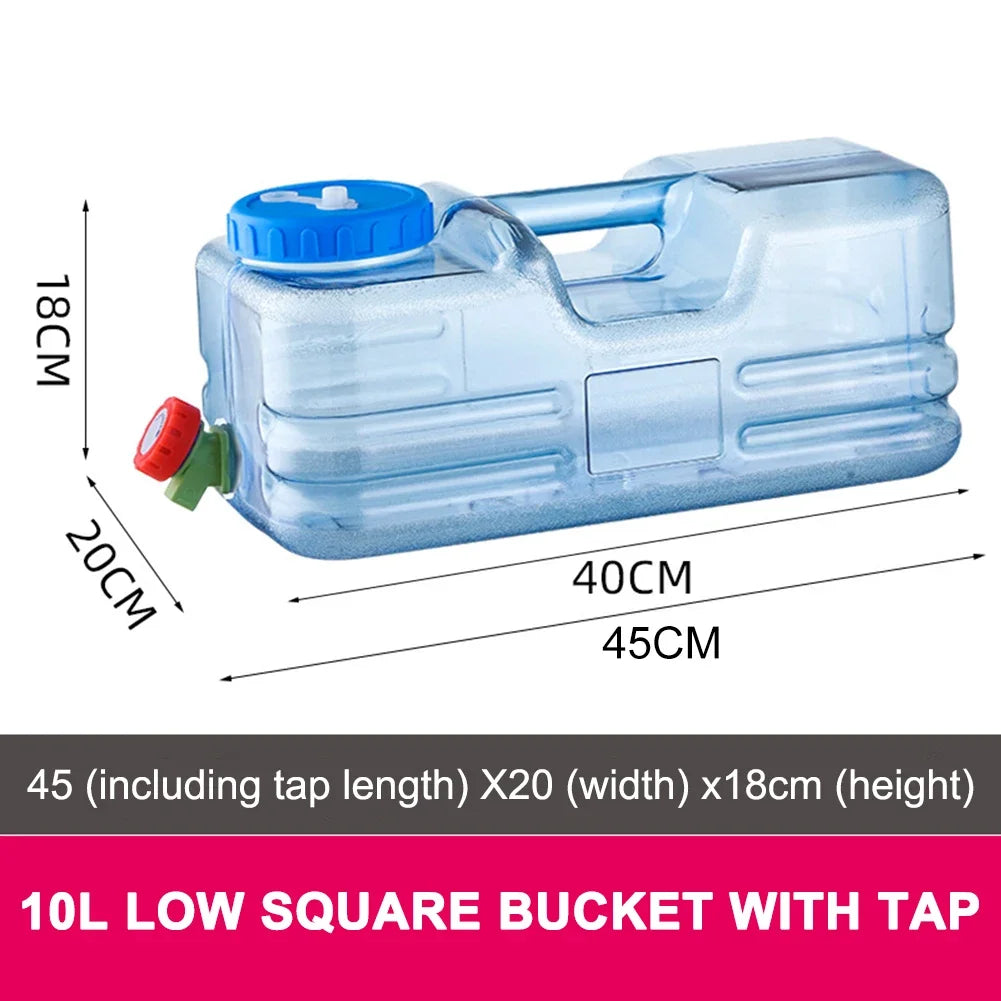 Portable Water Jug With Spigot For Camping And Hiking