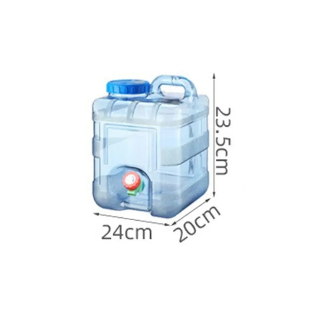 Portable Water Jug With Spigot For Camping And Hiking