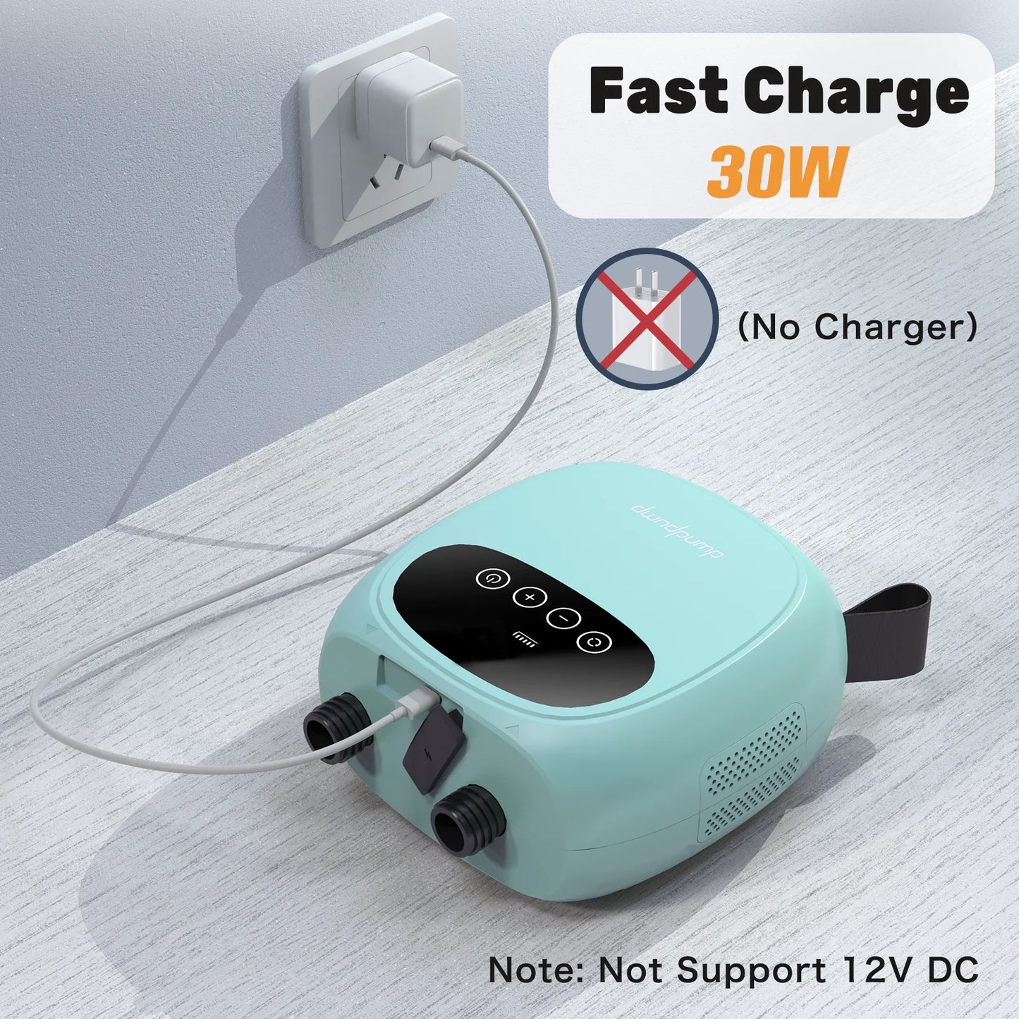 DP3 Electric 20PSI SUP Pump 38.48Wh Battery Paddle Board Inflation