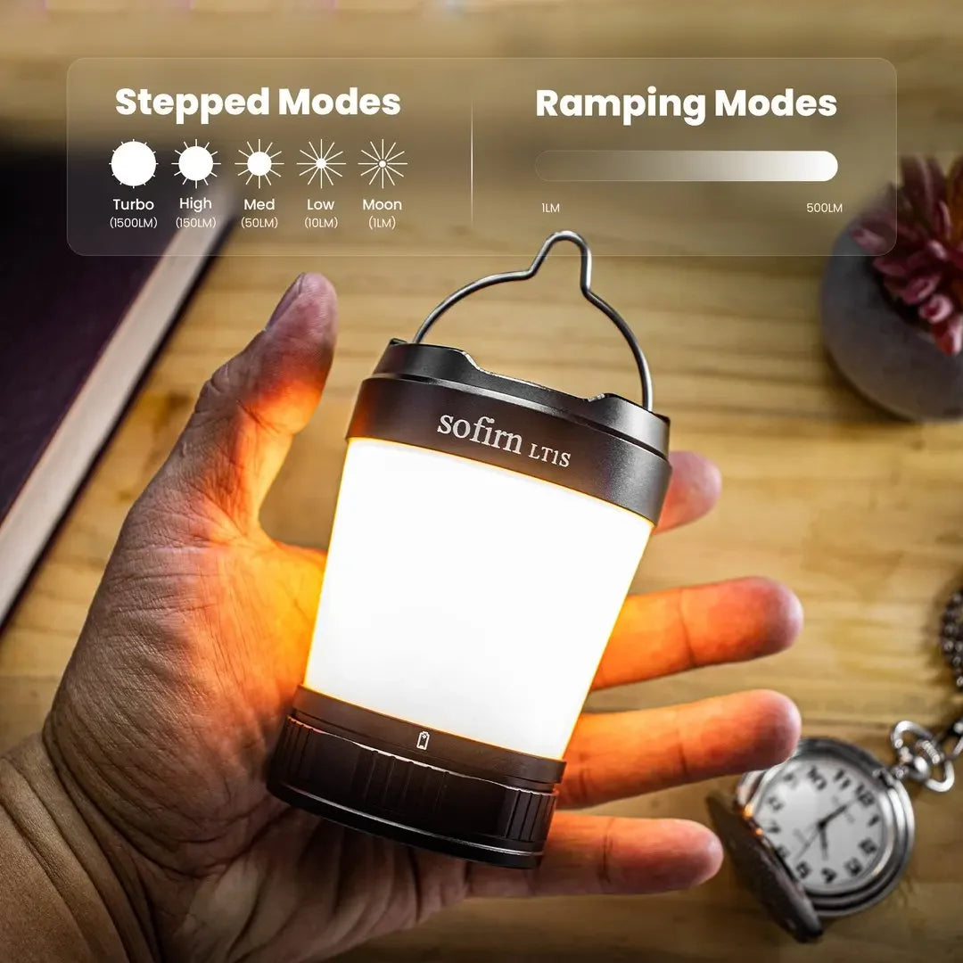 Sofirn LT1S Camping Light USB C 21700 Rechargeable Lantern
