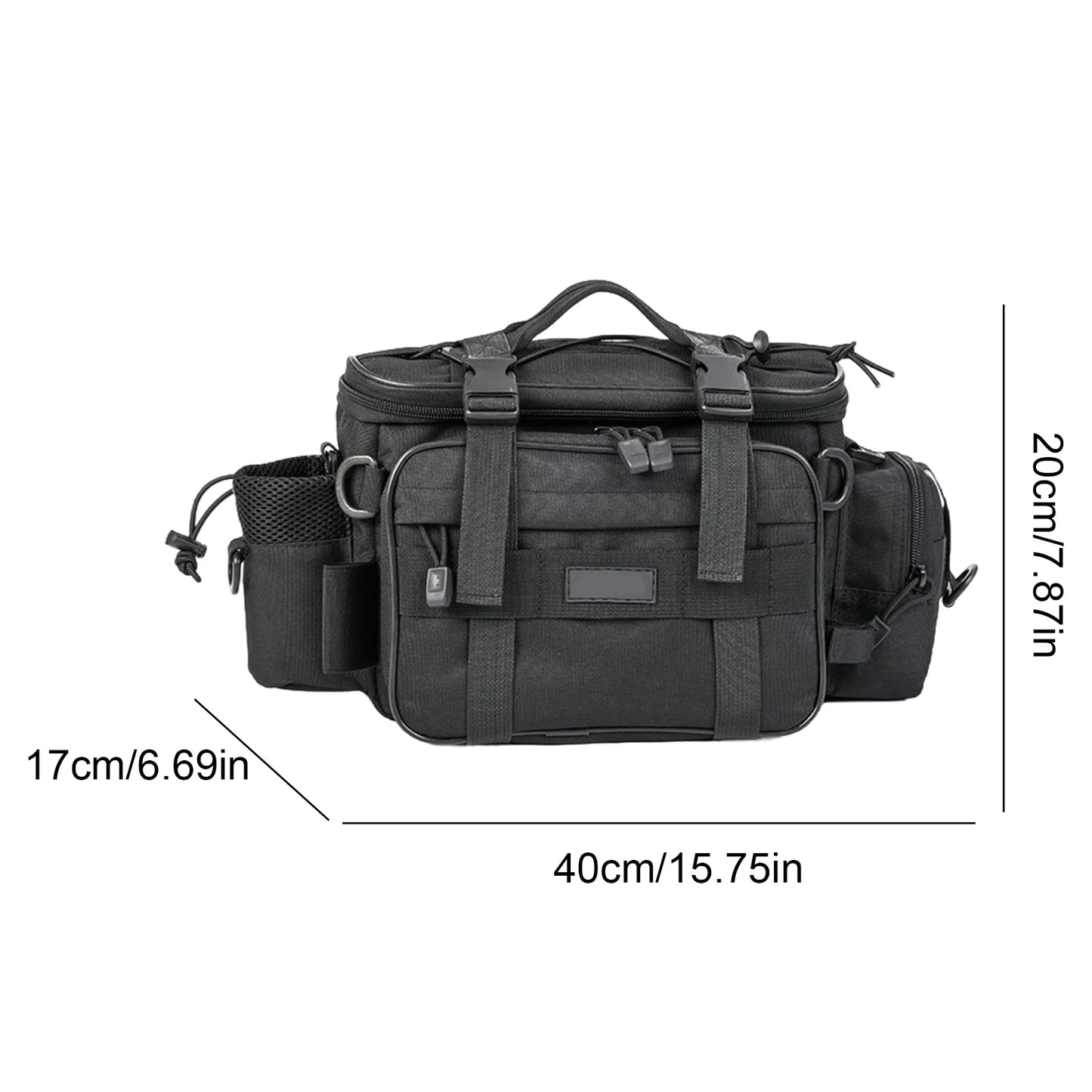 VAKIND Thickened Fishing Tackle Bags Large Capacity Organizer