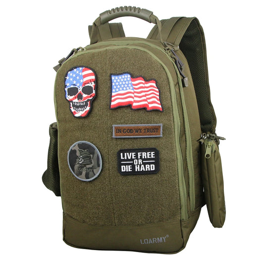 LQARMY Outdoor Tactical Backpack Military Laptop Bag