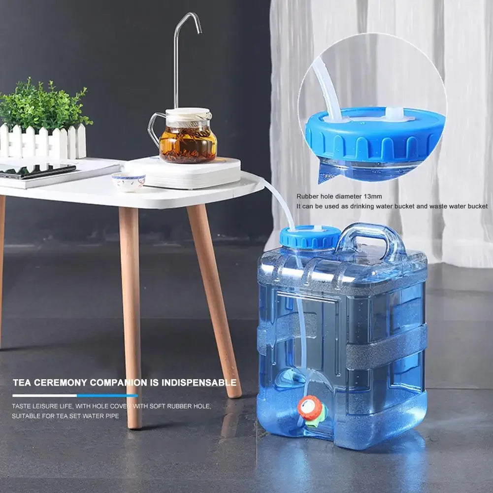 Portable Water Jug With Spigot For Camping And Hiking