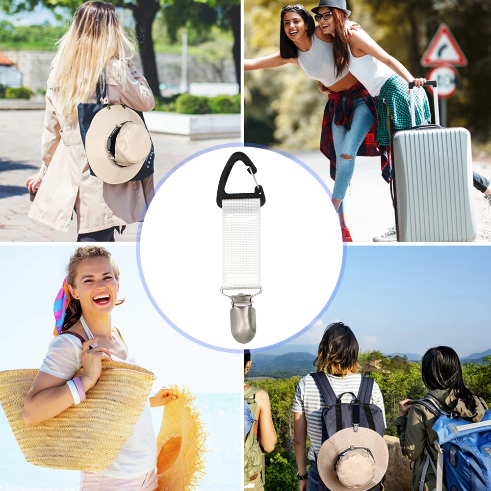 Hat Keeper Clip Portable Hat Holder For Travel And Outdoors