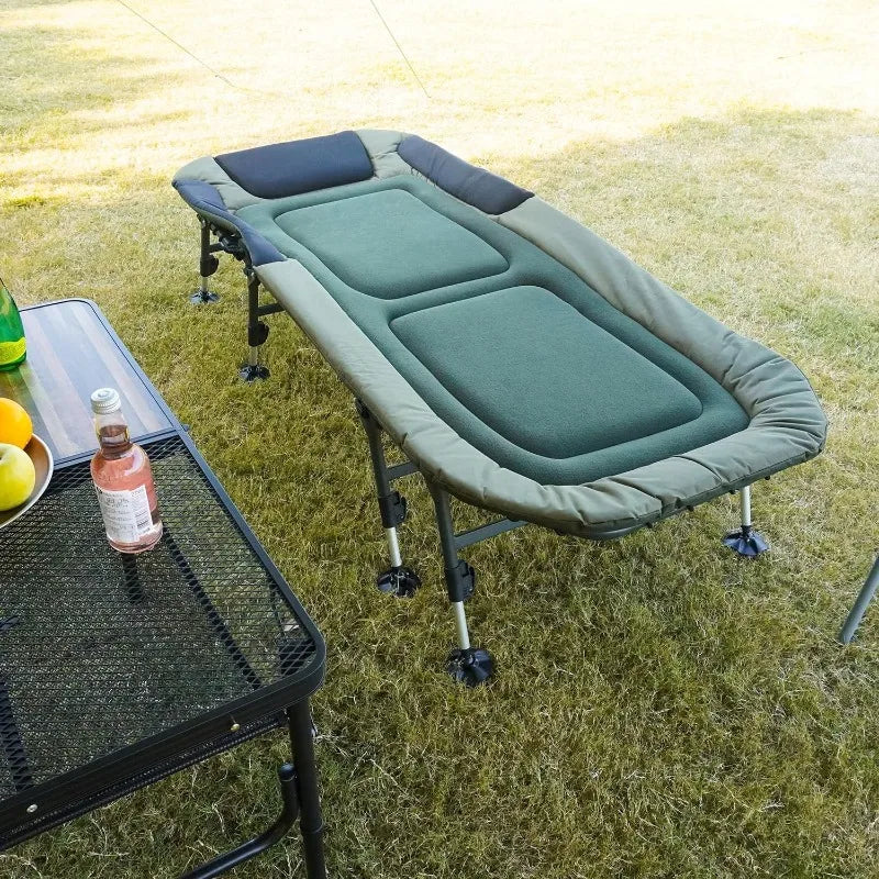 Camping Cot For Adults With Bag Heavy Duty Folding Bed