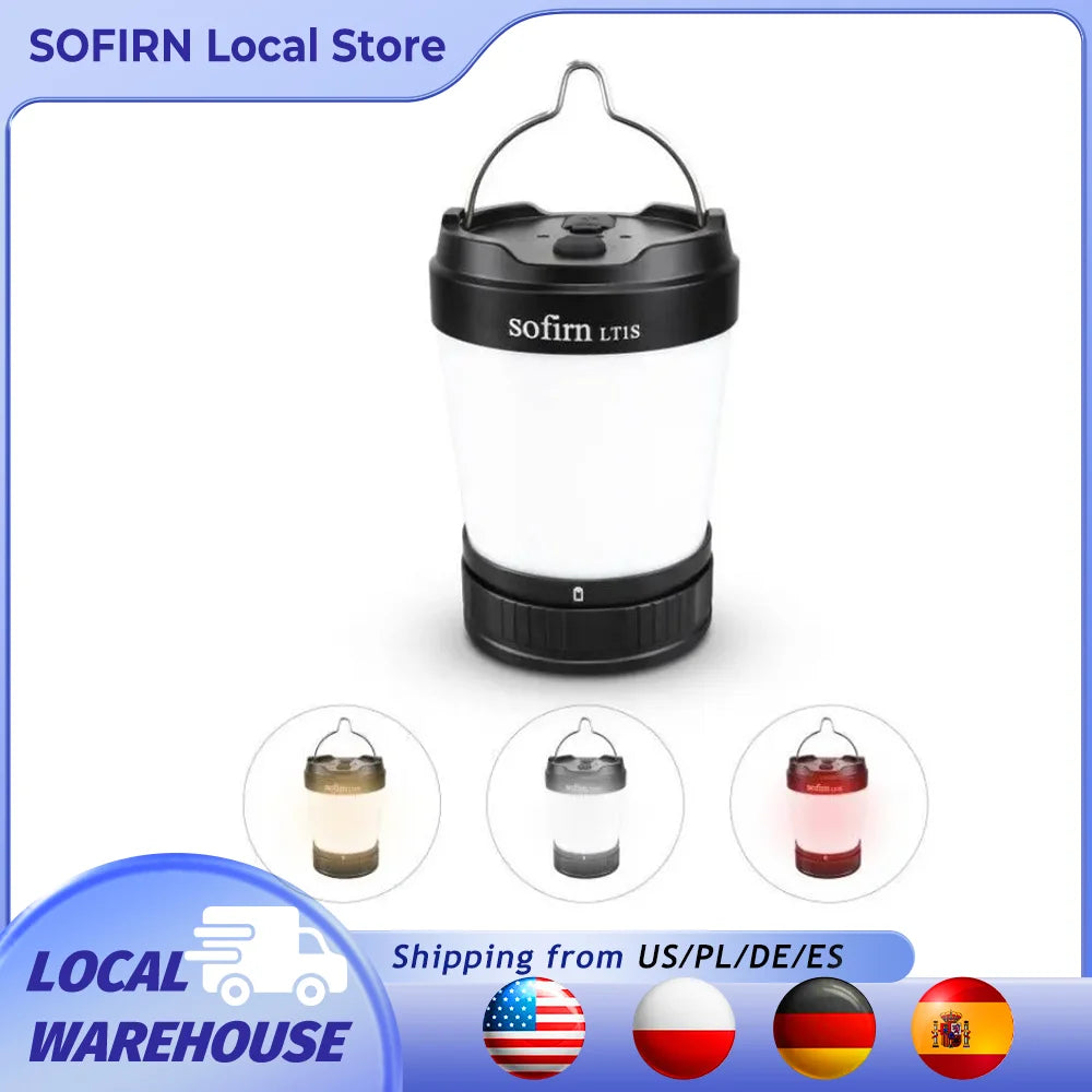 Sofirn LT1S Camping Light USB C 21700 Rechargeable Lantern