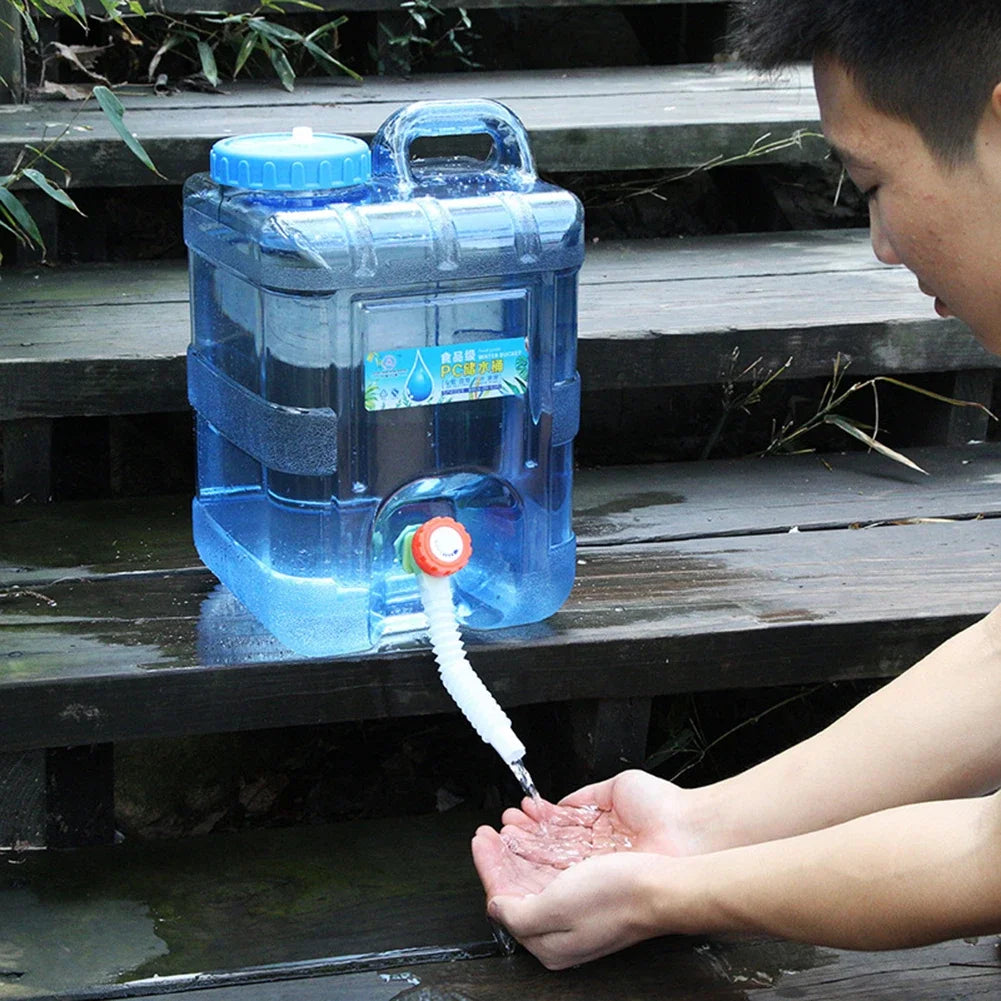 Portable Water Jug With Spigot For Camping And Hiking