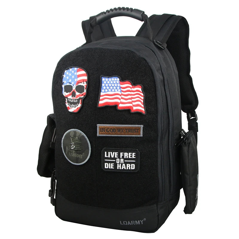 LQARMY Outdoor Tactical Backpack Military Laptop Bag