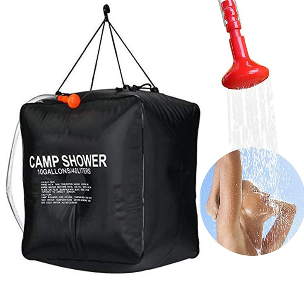 Shunmaii Solar Shower Bag Foldable PVC UV Protection Outdoor Water