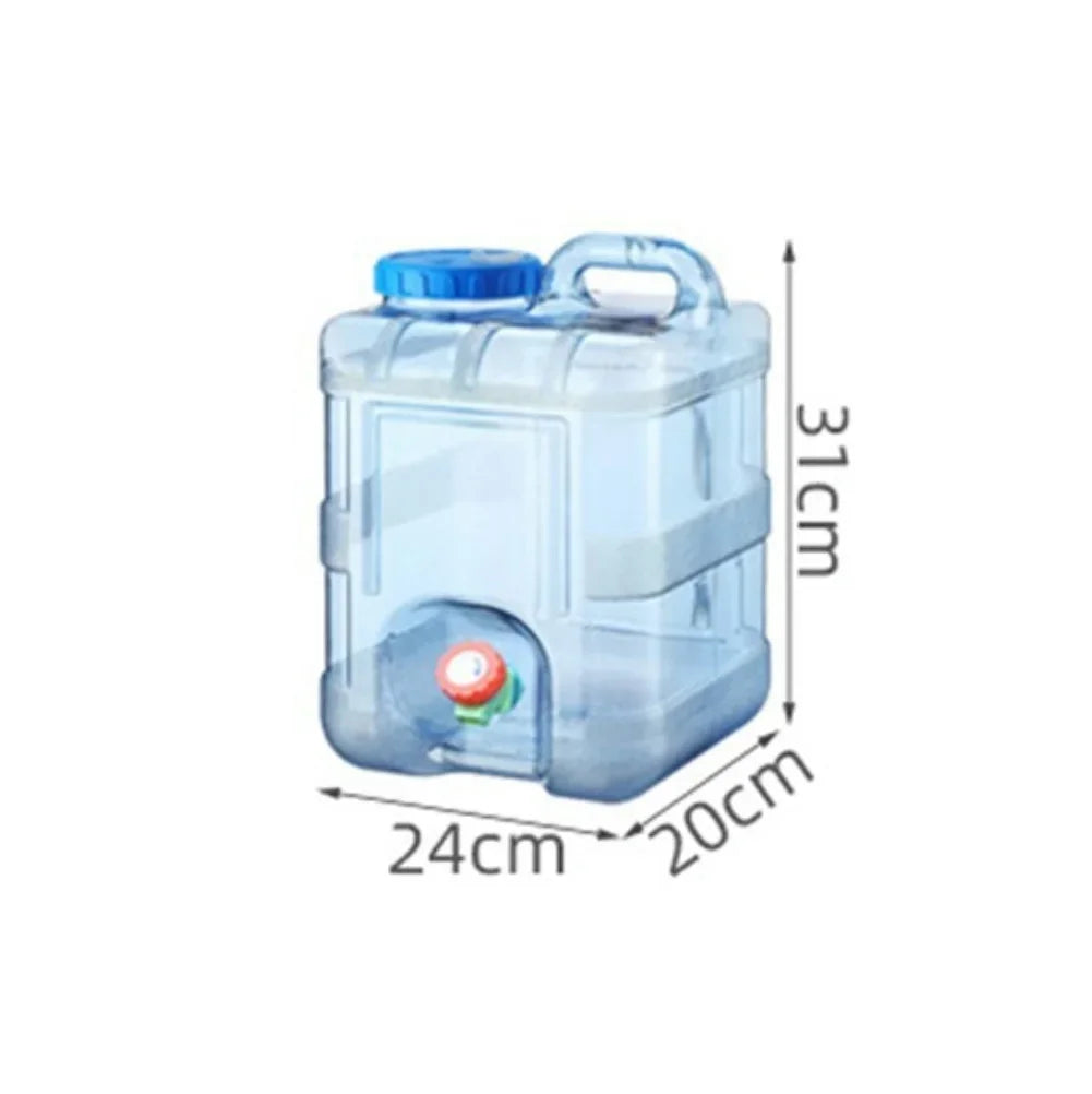 Portable Water Jug With Spigot For Camping And Hiking