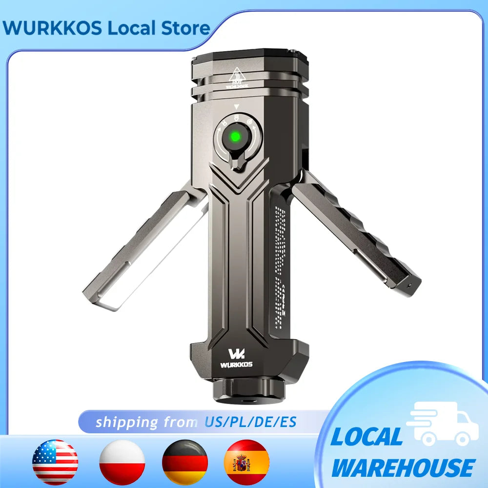 Wurkkos HD02 LED Camping Lamp 3200 Lumens Outdoor Searchlight