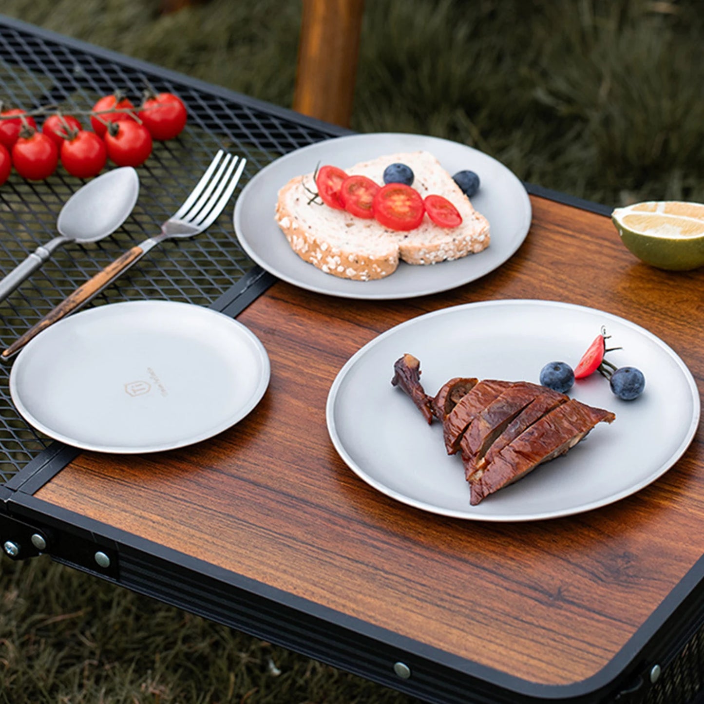 Titanium Purification Plate Stackable Camping Tray