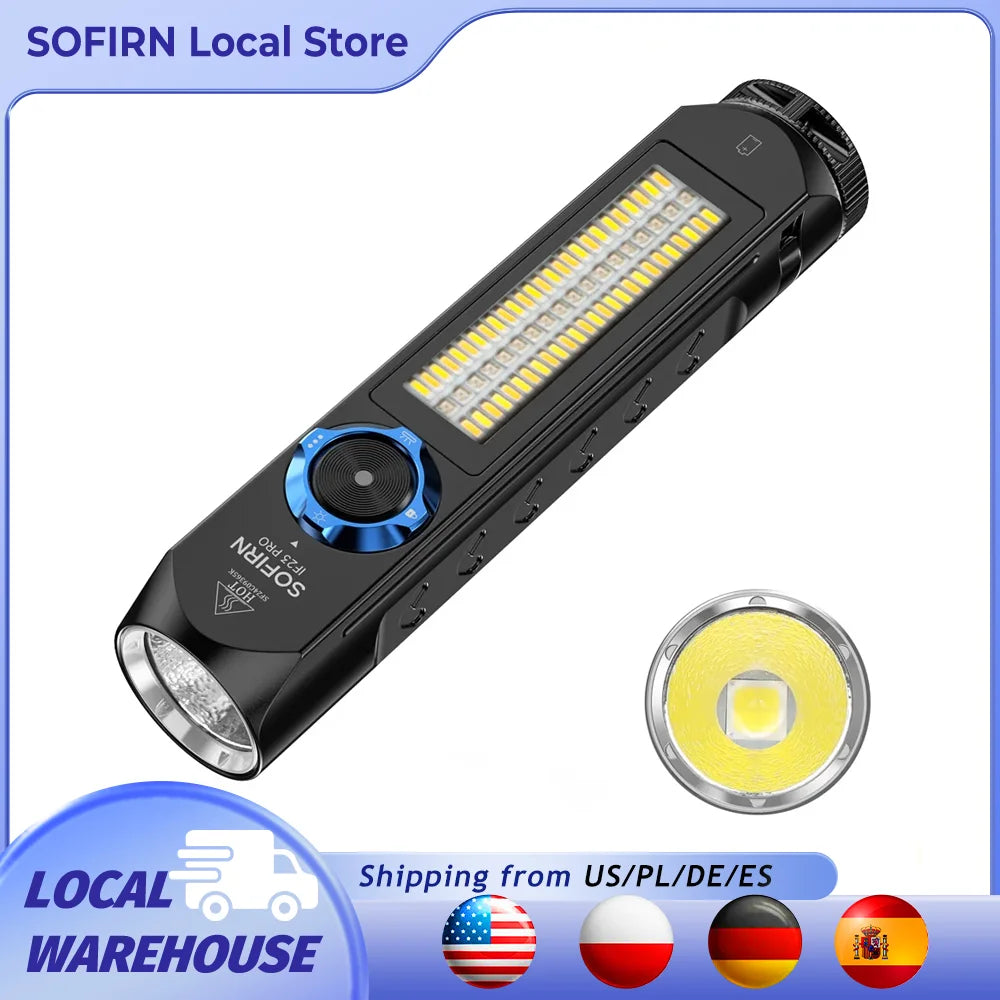Sofirn IF23 Pro RGB Flashlight 5000lm XHP70B USB C Rechargeable