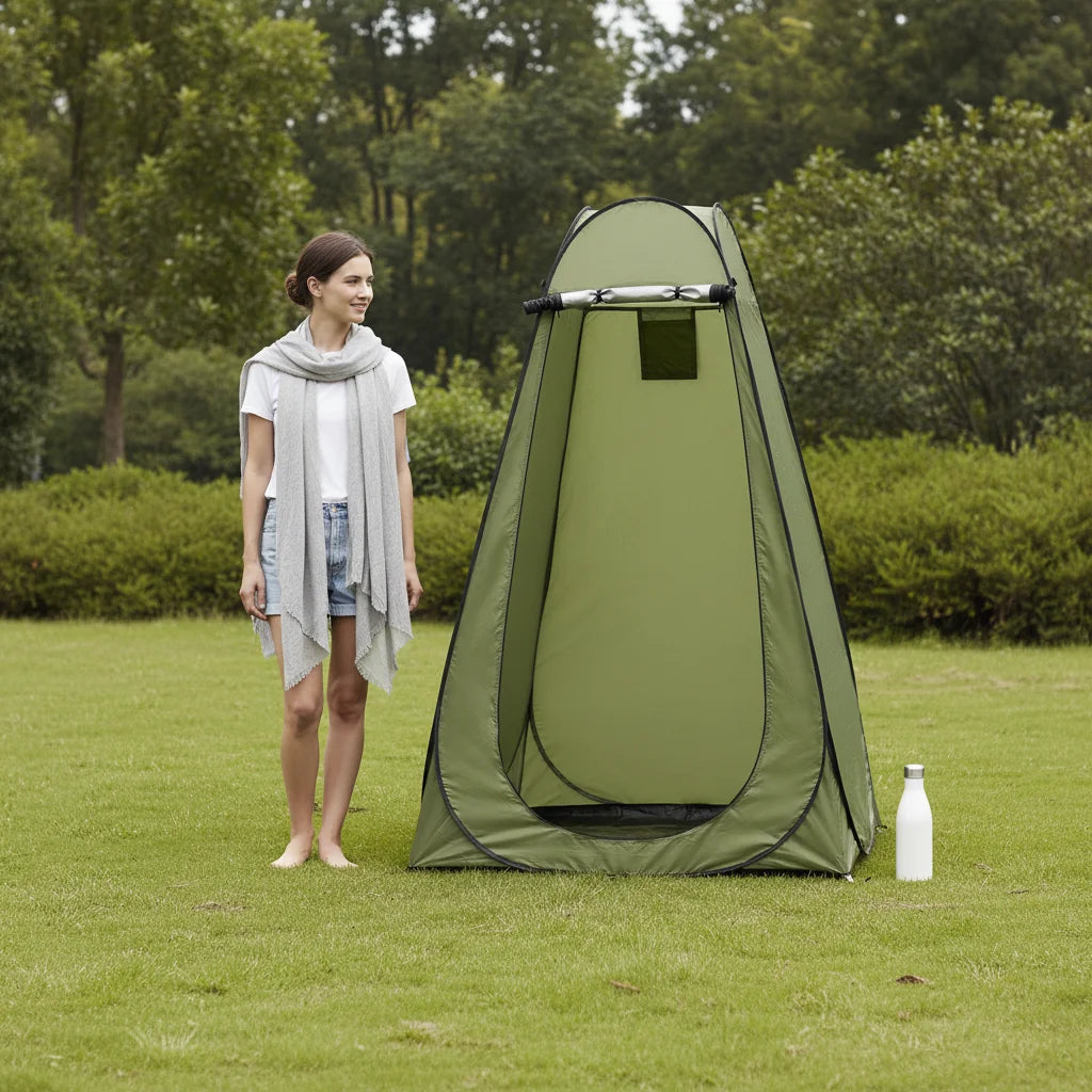Portable Toilet Tent For Hiking Outdoor Camping Privacy Shelter Waterproof