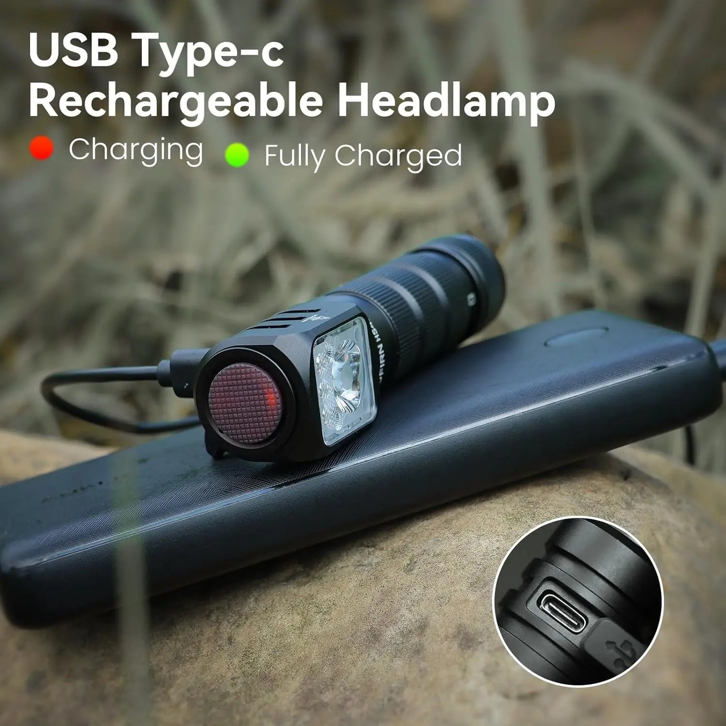 Sofirn HS42 Headlamp 2100lm SST40 LED USB C Rechargeable Flashlight