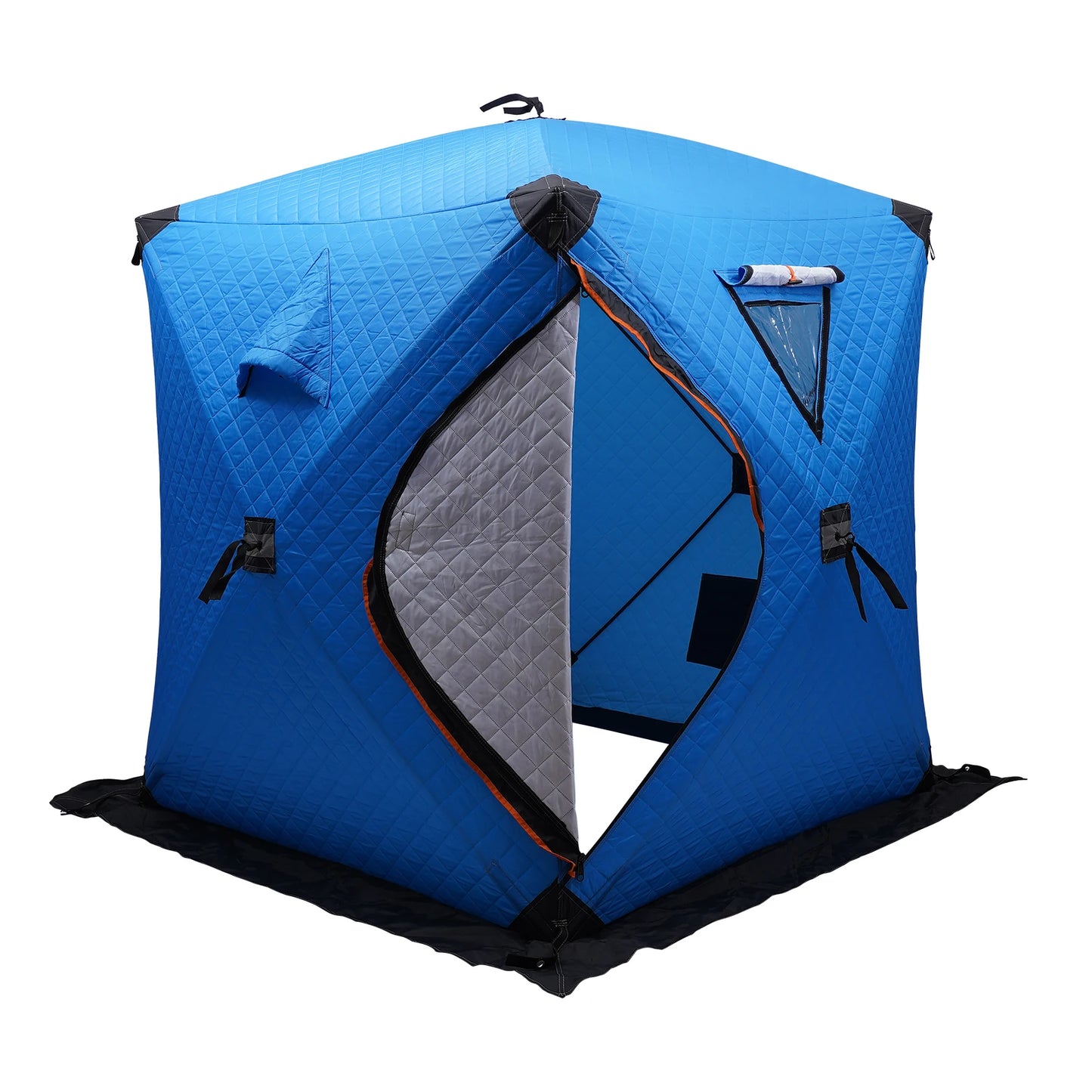 Ice Fishing Insulated Tent 1-2 Person Shelter With Storage