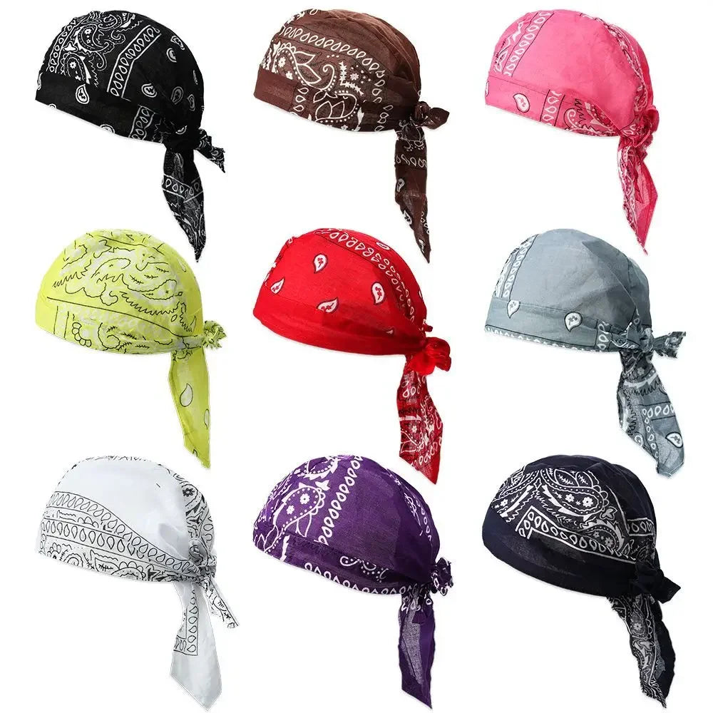 Unisex Quick Dry Cycling Cap Headscarf Hat For Outdoor Sports
