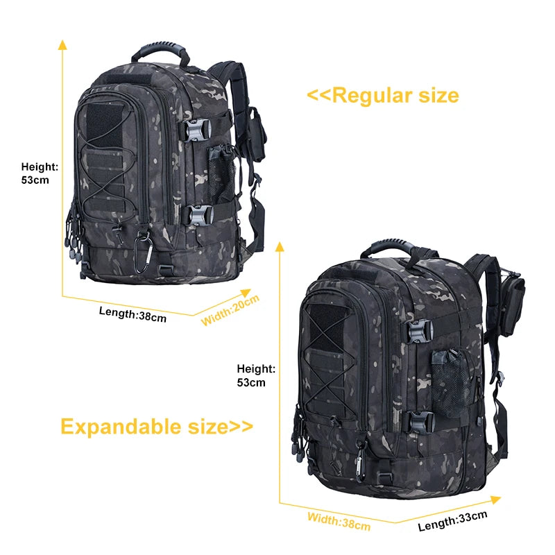 Tactical Military Backpack Molle Assault Daypack For Hiking Camping Travel