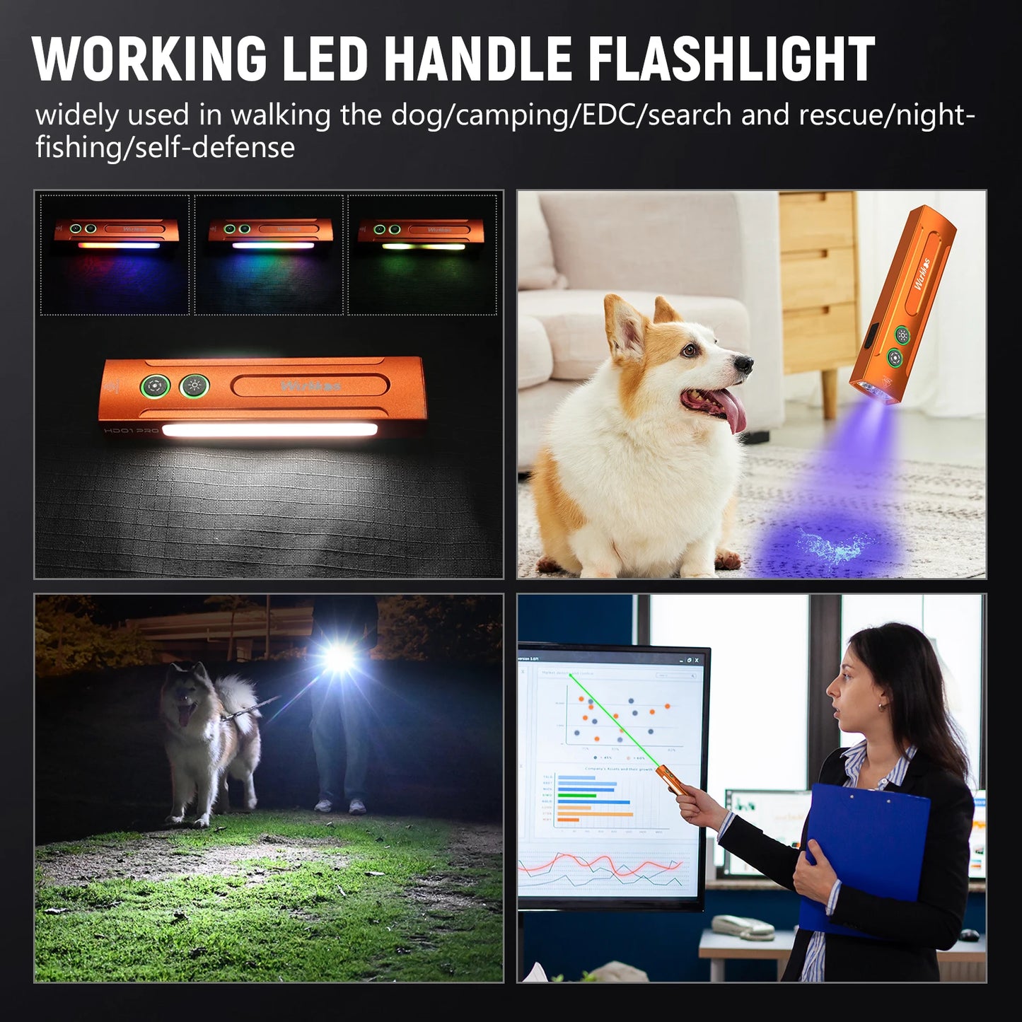 Wurkkos HD01 PRO Rechargeable EDC Flashlight