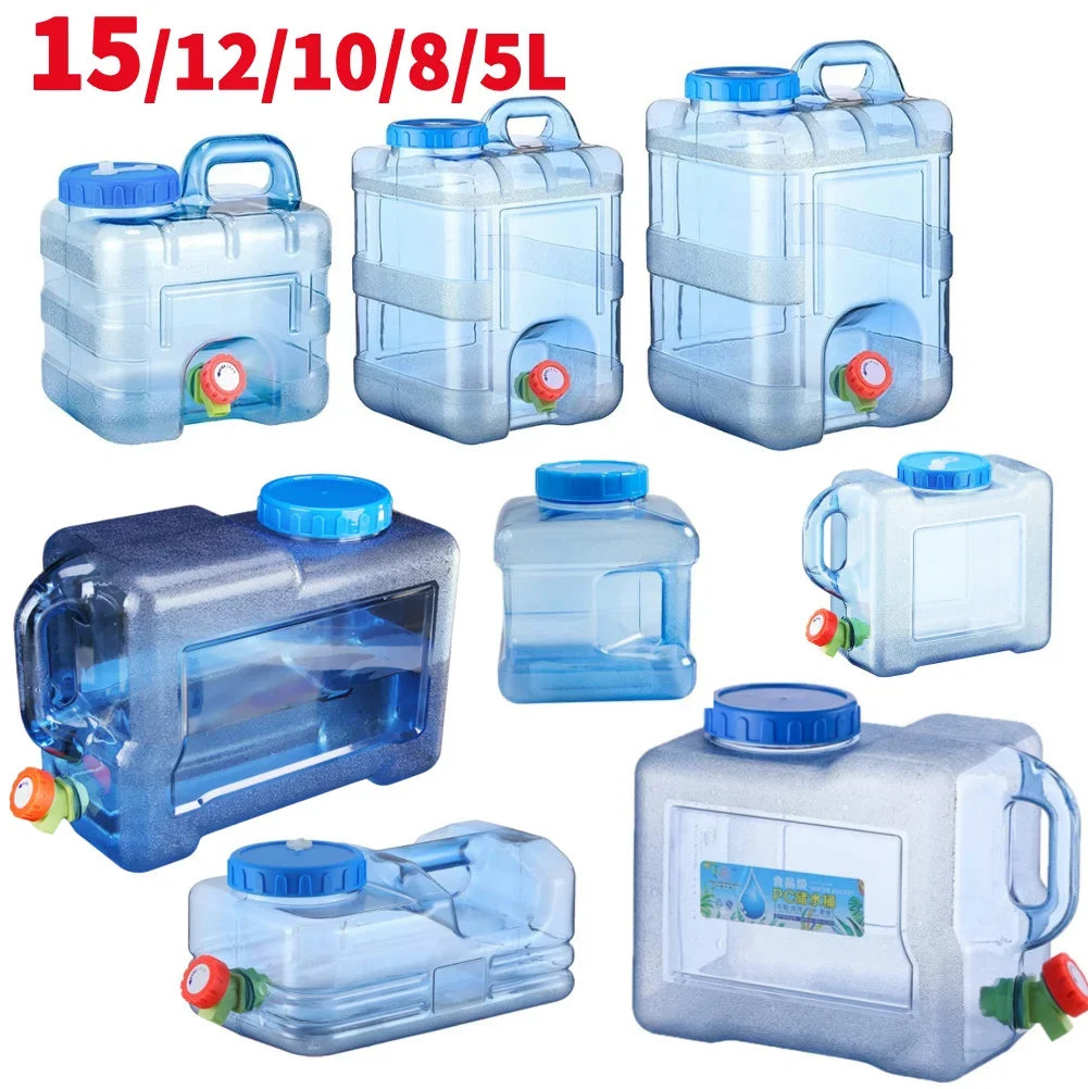 Portable Water Jug With Spigot For Camping And Hiking
