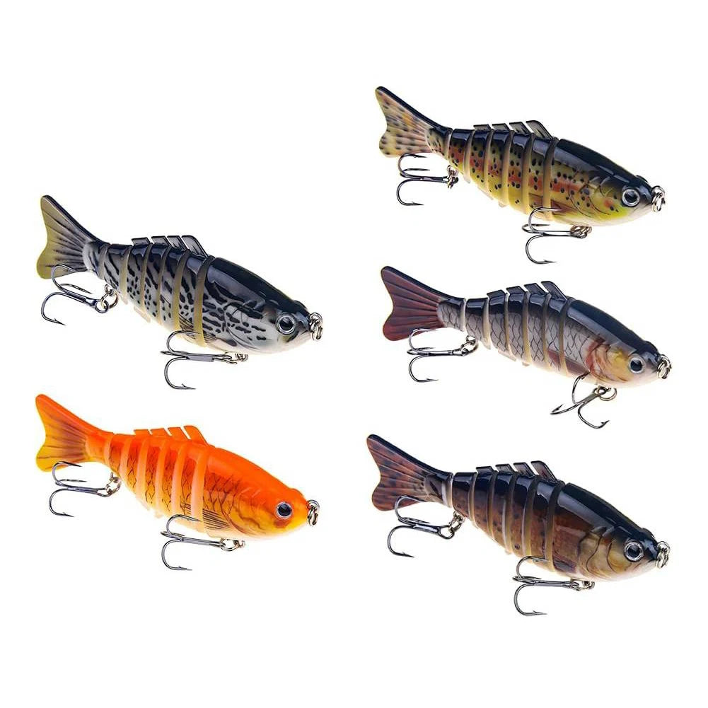 Sinking Wobblers Lifelike Multi Jointed Swimbait For Pike Bass Trout