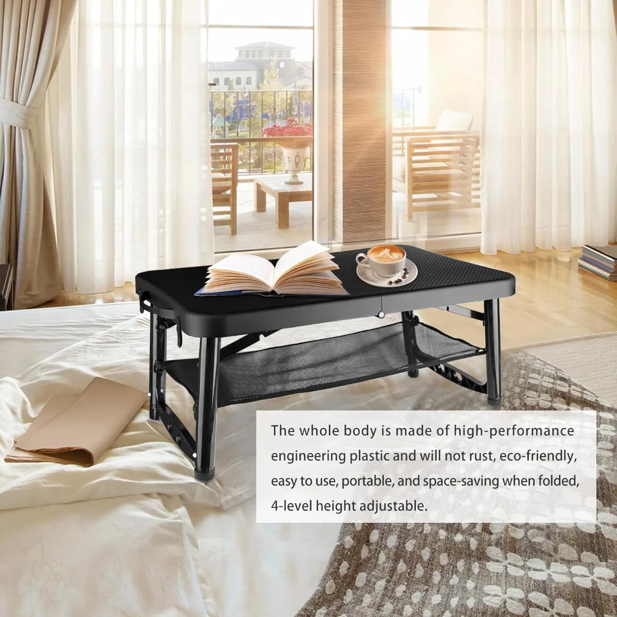 XIUWO Folding Table And Stool Portable For Camping